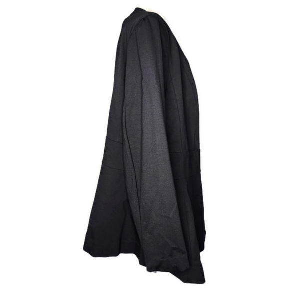 Lane Bryant Women's Ponte Peplum Jacket in Black Size 24 New With Tags - Picture 5 of 8